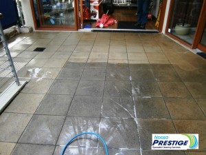 Results for cleaning outdoor paving by Noosa Prestige
